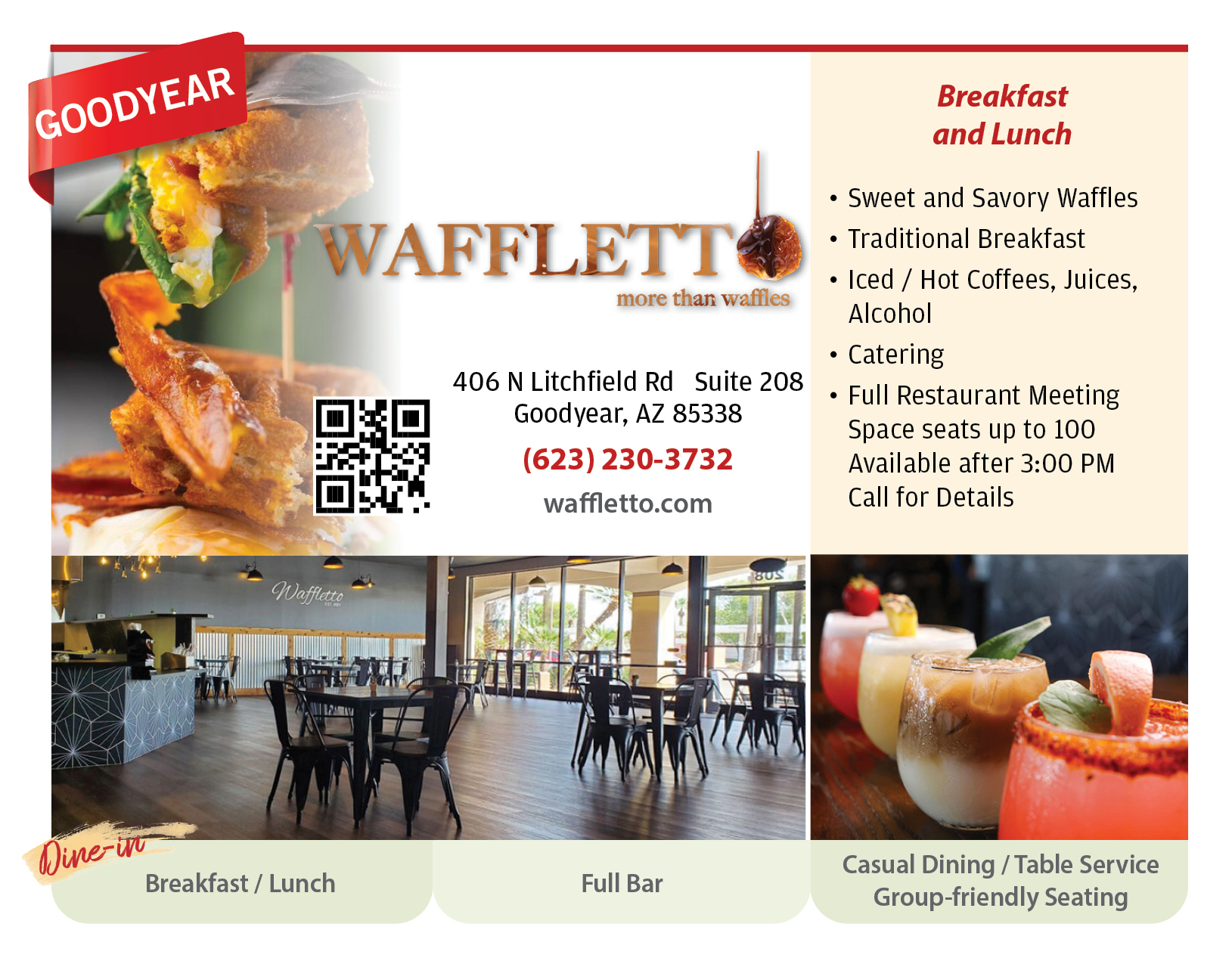 Waffelleto Brunch & Waffles - Goodyear