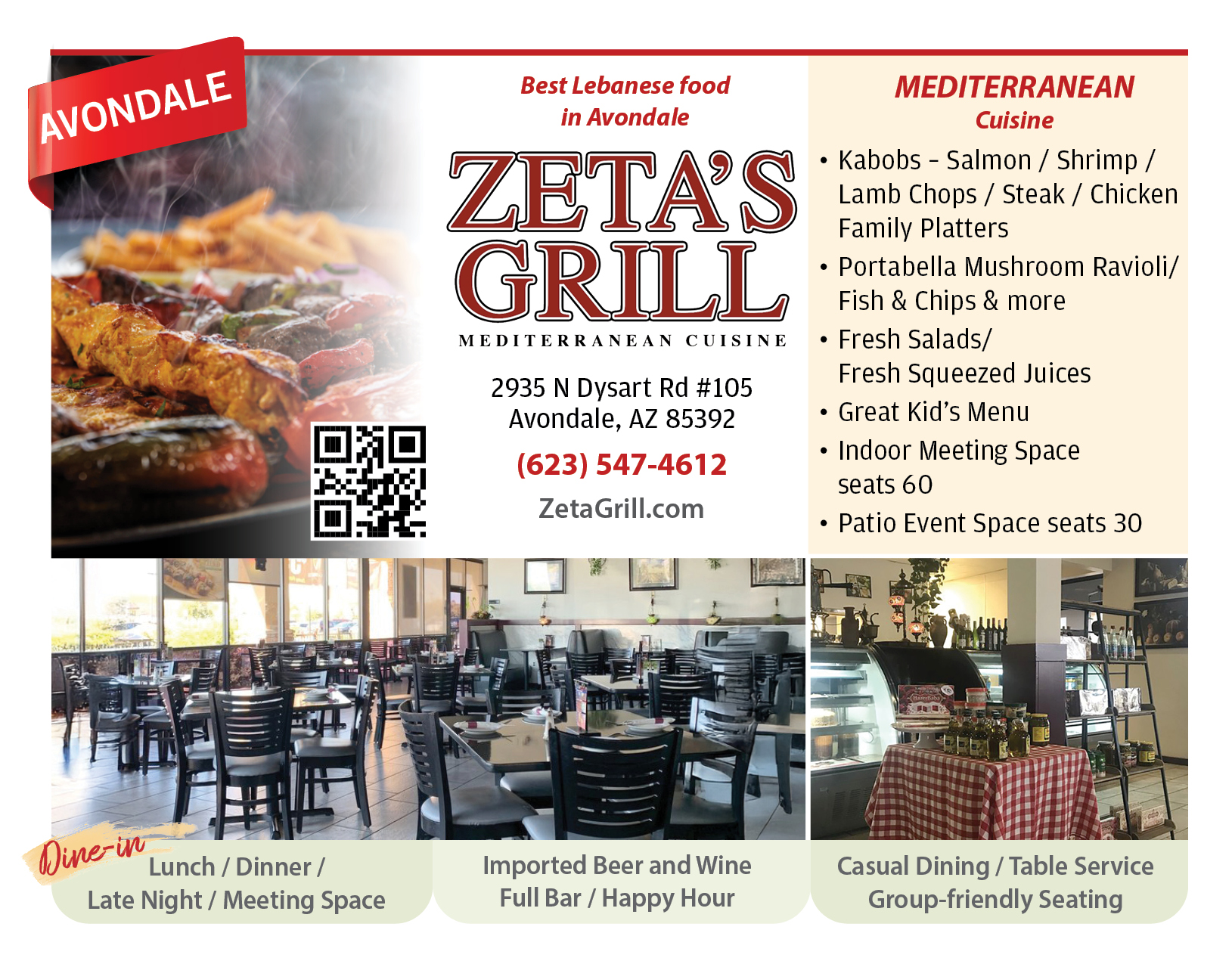 Zeta's Grill - Avondale